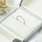 5 pcs Titanium Wedding Ring Set Pelukan Adjustable Alloy Emas Moissanite Fashion Jewelry Rings