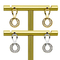 316 Stainless Steel Fashion Perhiasan Anting-Anting Emas Sekrup Kembali Tindik Telinga Anting Pejantan