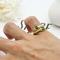 Cincin Perhiasan Fashion yang Dapat Disesuaikan 925 Cincin Perak 17mm Untuk Pria
