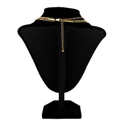 Emas Fashion  Diamond Castle Kalung Carnelian Liontin Kalung Untuk Wanita