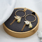 Helix Piercing Gold Huggie Hoop Earrings Diamond Stud Body Piercing 10mm Gauge