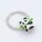 Perhiasan Tindik Hidung Panda Lucu 316 Stainless Steel 16 Gauge Septum Ring 10mm