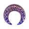 Pyrex Glass Spiral Ear Tapers 4G Pincher Body Jewelry Warna Pelangi